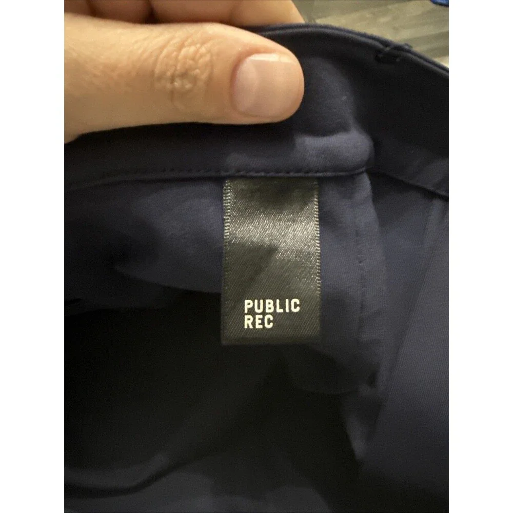 Public Rec Gamechanger Stretch Chino Pants Mens Size 38/28 Navy Performance Golf
